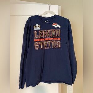 Nike | Broncos Super Bowl Winners Long Sleeve | L